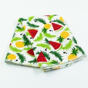Trapito de Cocina Estampado Waffle 50 X 40cm