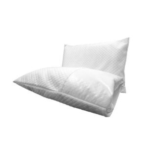 Protector Funda de Almohada Rombos 70x50 Blanco
